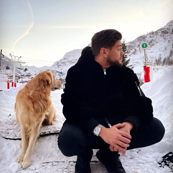 Rayane Bensetti a fêté les fêtes de fin d'année au ski - Instagram