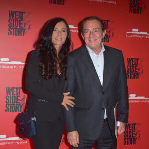 Jean-Pierre Pernaut et sa femme Nathalie Marquay - Soirée de gala de la comédie musicale "West Side Story" à la Seine Musicale à Boulogne-Billancourt le 16 octobre 2017. © Giancarlo Gorassini/Bestimage