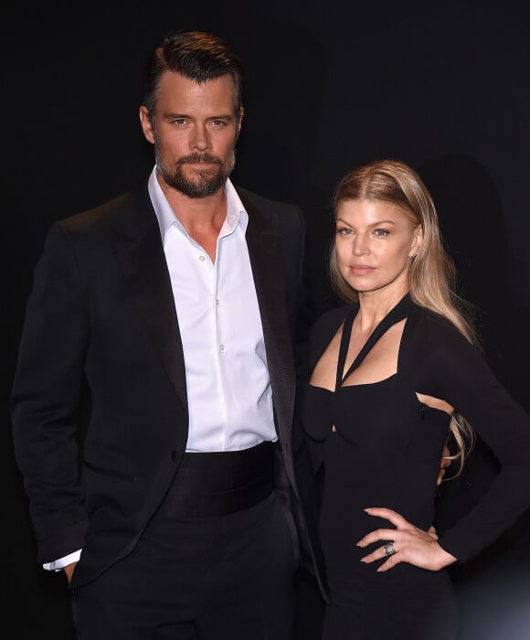 Fergie et Josh Duhamel au défilé Tom Ford Automne/Hiver pour femme à Los Angeles.