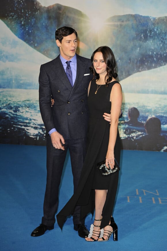 Benjamin Walker et sa fiancée Kaya Scodelario à la première de 'In The Heart Of The Sea' à Londres, le 2 décembre 2015.