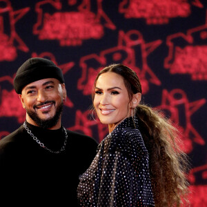 Slimane et Vitaa lors de la 23ème édition des NRJ Music Awards 2021 au Palais des Festivals de Cannes, le 20 novembre 2021. © Dominique Jacovides/Bestimage 