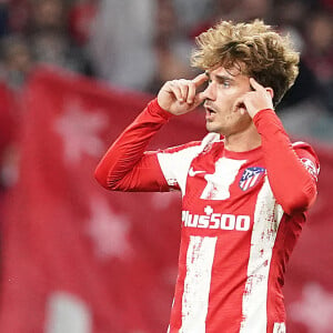 Antoine Griezmann - Match de Liga - Atletico Madrid vs Real Sociedad à Madrid le 24 octobre 2021.