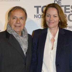 Patrice Dominguez et sa femme Cendrine - Avant-première du film "De Toutes Nos Forces" au Gaumont Opéra à Paris