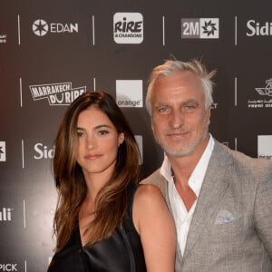 Exclusif - David Ginola et sa compagne Maeva Denat - Les célébrités lors du festival "Marrakech du Rire 2018" à Marrakech, Maroc, le 24 juin 2018. © Rachid Bellak/Bestimage