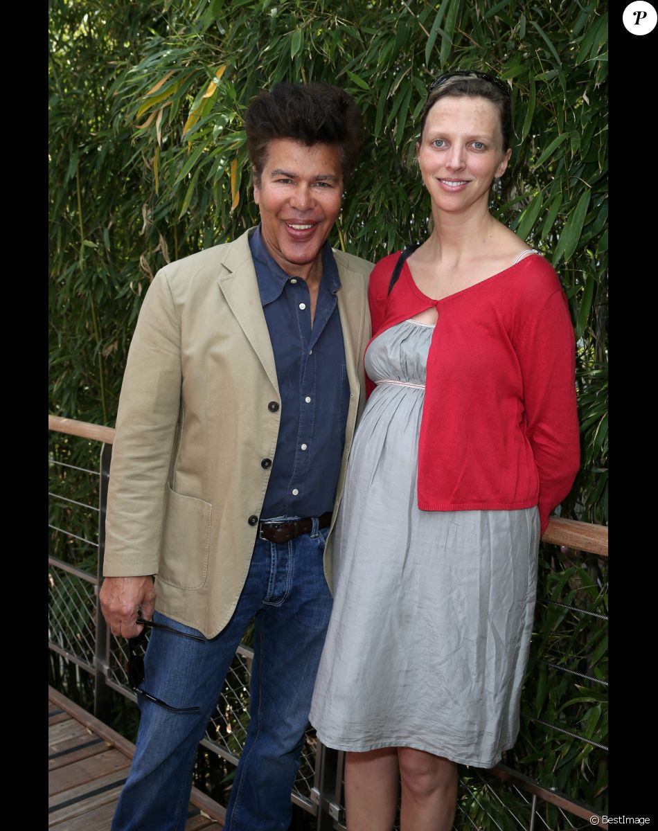 Igor Bogdanoff et son ex-femme Amélie de Bourbon Parme au village des Internationaux de France de tennis de Roland Garros à Paris