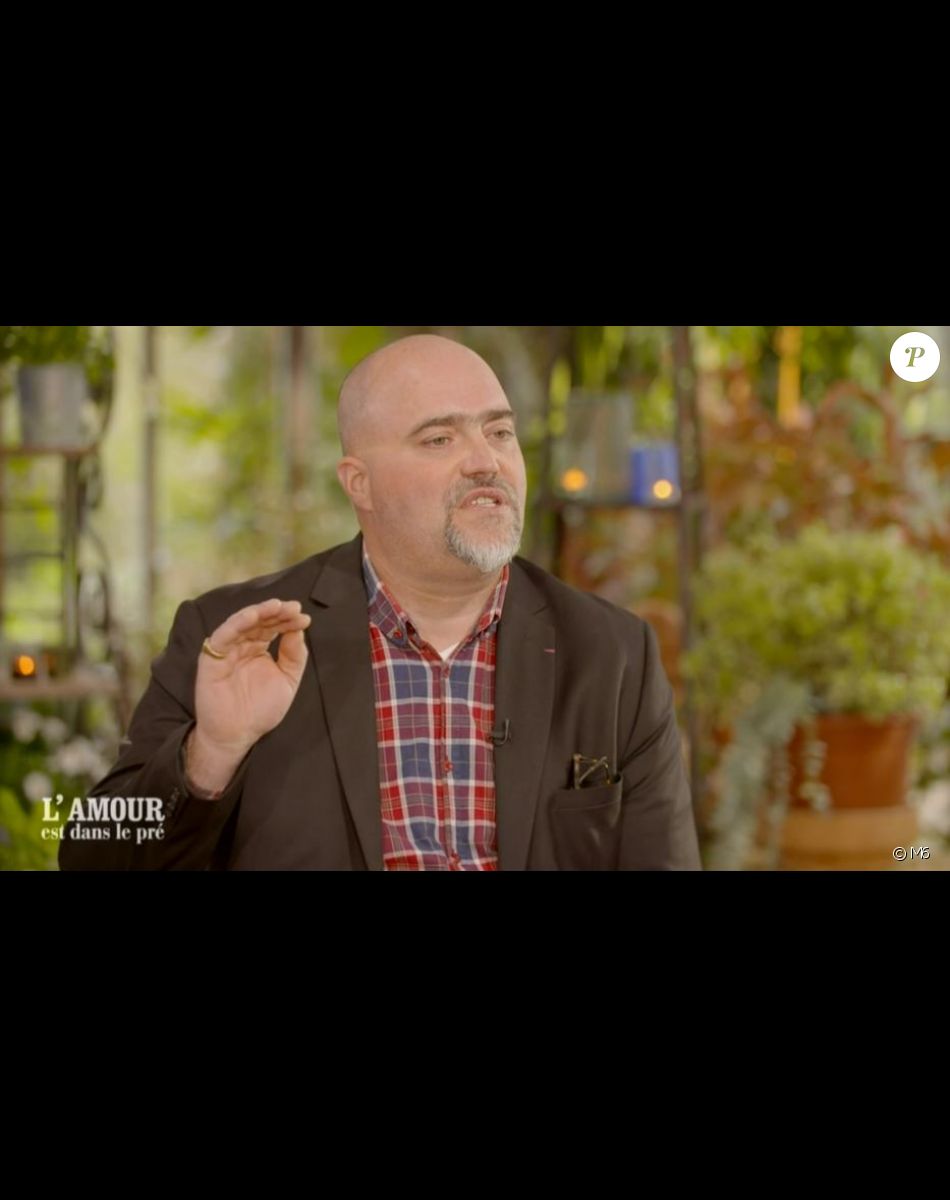 Franck lors de son speed-dating avec Anne-Lise dans "L'amour est dans le pré 2021" du 6 septembre, sur M6