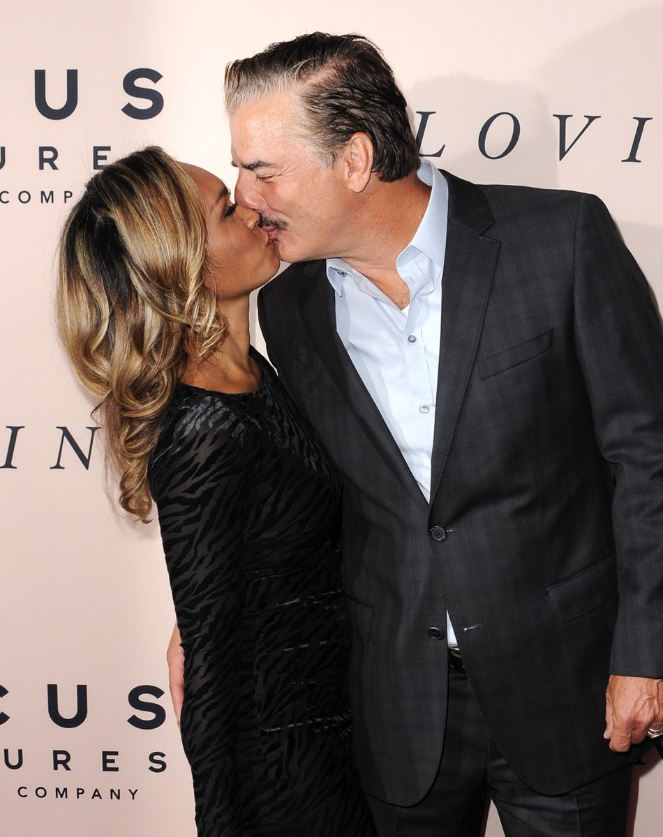 Chris Noth, Tara Wilson à la première de "Loving" à Los Angeles le 20 octobre 2016.