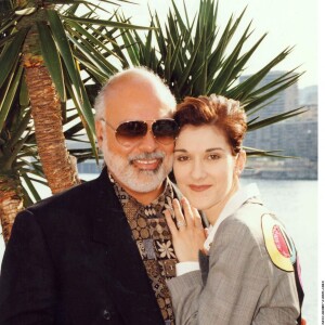 Archives - Céline Dion et son mari René Angelil en 1995 à Monte-Carlo