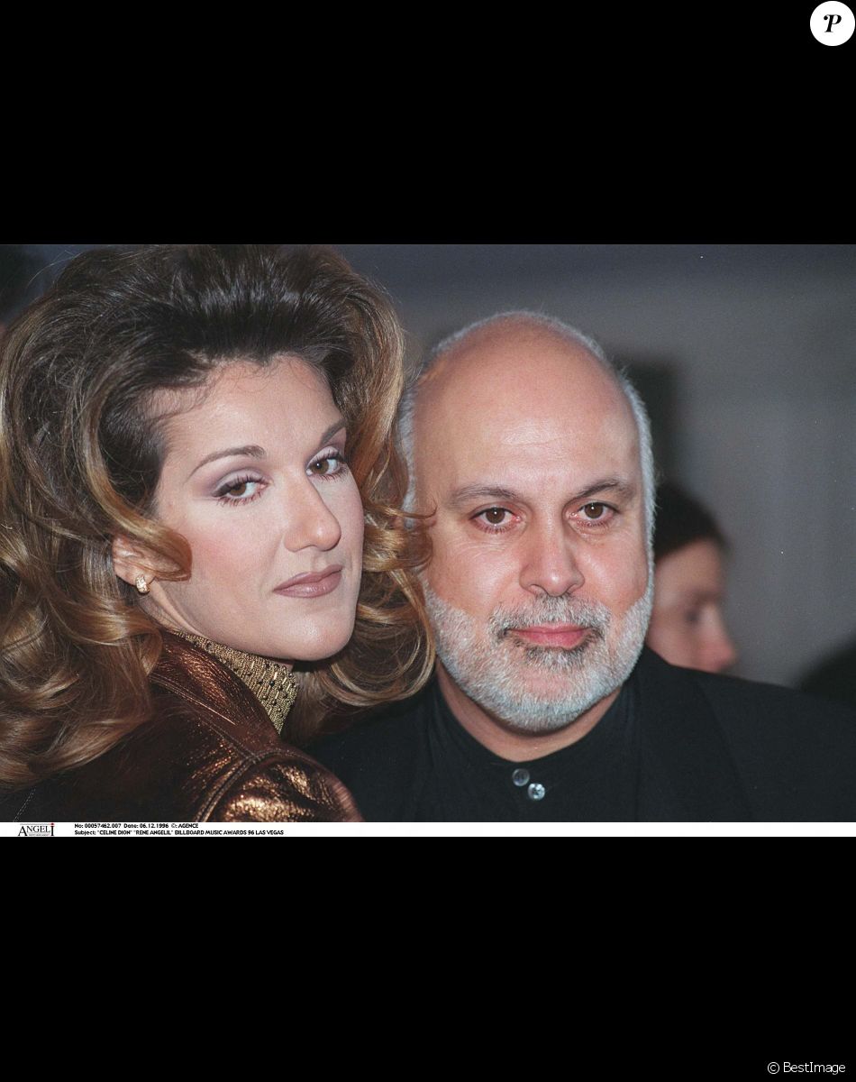 Archives - Céline Dion et son mari René Angelil en 1996 aux Billboard Music Awards à Las Vegas