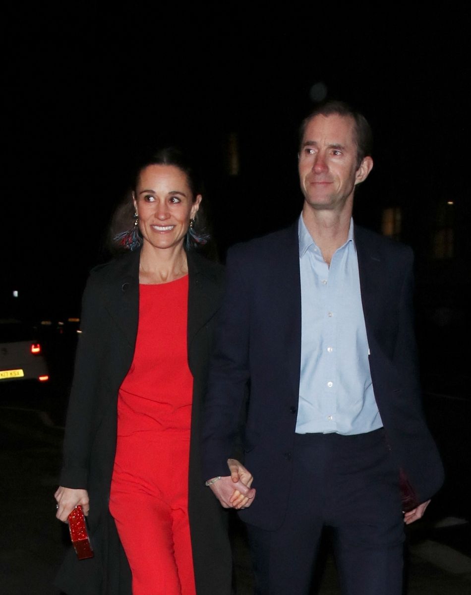 Pippa Middleton et son mari James Matthews - Arrivées au spectacle "Luzia" du cirque du Soleil au royal Albert Hall à Londres.