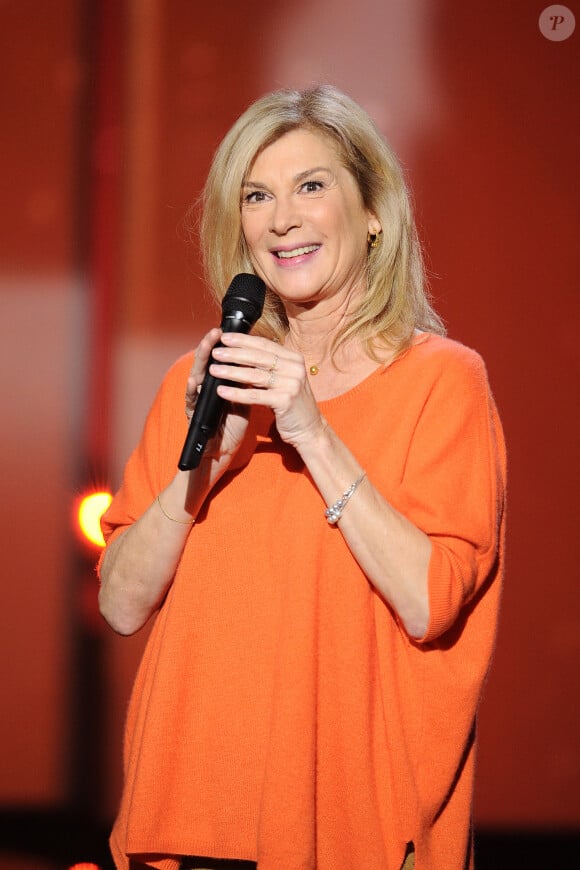 Exclusif - Michèle Laroque - Surprises - Enregistrement de l'émission "La Chanson secrète 4", qui sera diffusée le 4 janvier 2020 sur TF1, à Paris. Le 17 décembre 2019 © Gaffiot-Perusseau / Bestimage 