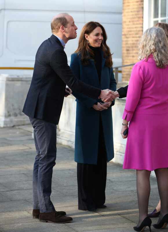 Catherine (Kate) Middleton, duchesse de Cambridge et Le prince William, duc de Cambridge visitent le "Foundling Museum" à Londres. Le Foundling Museum raconte l'histoire du Foundling Hospital, la première organisation caritative pour enfants du Royaume-Uni.