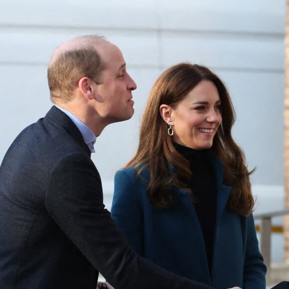 Catherine (Kate) Middleton, duchesse de Cambridge et Le prince William, duc de Cambridge visitent le "Foundling Museum" à Londres. Le Foundling Museum raconte l'histoire du Foundling Hospital, la première organisation caritative pour enfants du Royaume-Uni.