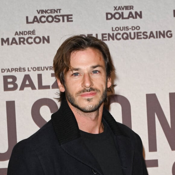 Gaspard Ulliel lors du photocall de l'avant première du film "Illusions perdues" au cinéma UGC Normandie à Paris le 4 octobre 2021. © Coadic Guirec / Bestimage