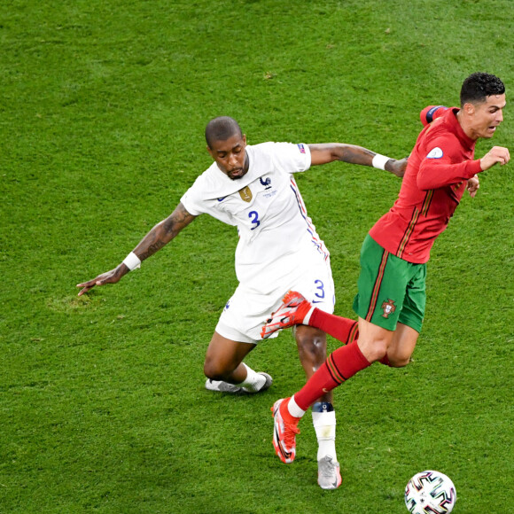 Cristiano Ronaldo - Match de football de l'Euro 2020 à Budapest : La France ex aequo avec le Portugal 2-2 au Stade Ferenc-Puskas le 23 juin 2021. © Anthony Bibard/FEP/Panoramic / Bestimage