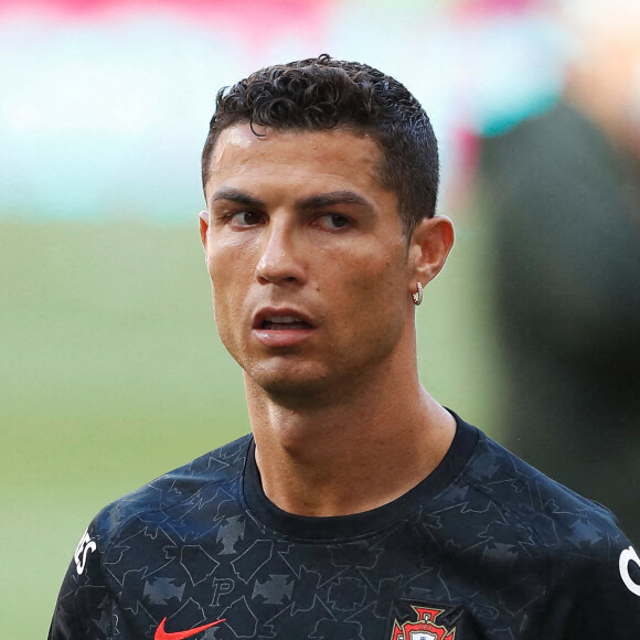 Cristiano Ronaldo - Match de football amical Espagne - Lithuanie au stade Butarque à Leganes.