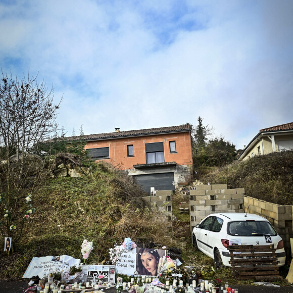 Vue générale de la maison de Delphine Jubillar à Cagnac les Mines, FRance, le 8 janvier 2022. © Thierry Breton/Panoramic/Bestimage