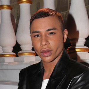 Le styliste Olivier Rousteing - Défilé Hommes Dior automne-hiver 2022/2023, Frontrow, dans le cadre de la Fashion Week de Paris, France, le 21 janvier 2022. © Borde-Rindoff/Bestimage 