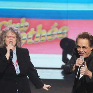 Exclusif - Martine Latorre, Bernard Minet, Francine Chantereau et Dorothée - Surprises - Enregistrement de l'émission "La Chanson secrète 10", diffusée sur TF1 le 22 janvier 2022. © Jacovides-Moreau / Bestimage