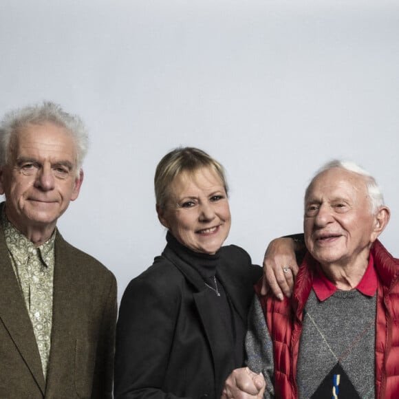 Exclusif - Cyril Drevet, Jacky, Dorothée, Michel Klein et Bernard Minet - Backstage - Enregistrement de l'émission "La Chanson secrète 10", diffusée sur TF1 le 22 janvier 2022. © Jacovides-Moreau / Bestimage