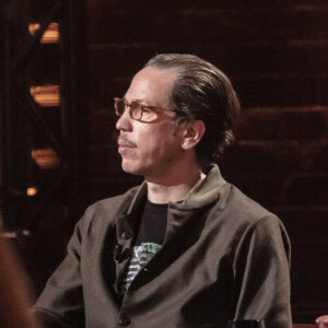 Exclusif - Reda Kateb sur le plateau de l'émission "On Est En Direct" (OEED), présentée par L.Salamé et L.Ruquier, diffusée en direct sur France 2, à Paris, France, le 22 janvier 2022. © Jack Tribeca/Bestimage 