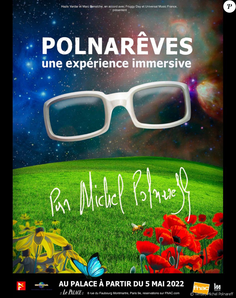 Michel Polnareff annonce le lancement de l'expérience immersive "Polnarêves".