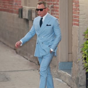 Daniel Craig, en promotion pour le dernier "James Bond", a fait un passage à l'émission Jimmy Kimmel Live à West Hollywood. Le 6 octobre 2021.