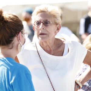 Isabelle Balkany sur le marché. Levallois-Perret , Place de la République, le 31 mai 2020. © Alain Guizard / Bestimage