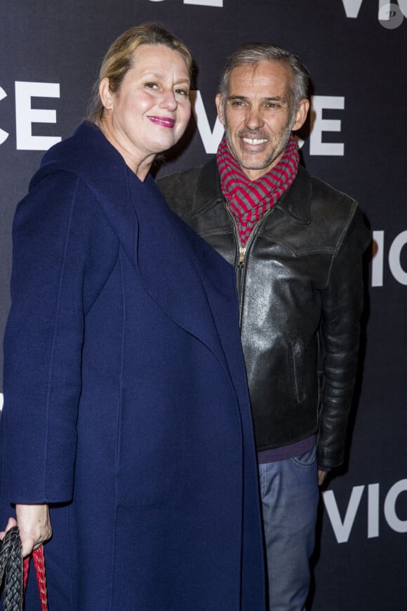 Paul Belmondo et Luana lors de la première du film "Vice" à Paris le 7 février 2019. © Olivier Borde / Bestimage 