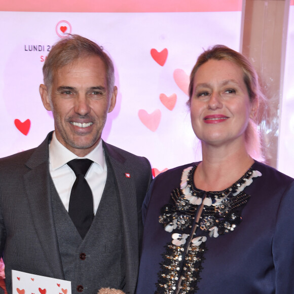 Paul Belmondo et sa femme Luana au photocall du Gala du Coeur au profit de l'association Mécénat Chirurgie Cardiaque dans la salle Gaveau de Paris, France, le 28 janvier 2019. Une soirée musicale exceptionnelle avec la participation de la Soprano Nathalie Manfrino. © Giancarlo Gorassini/Bestimage