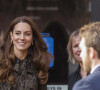 Kate Catherine Middleton, duchesse de Cambridge, arrive dans les locaux de "Shout", un service d'aide gratuit pour les personnes en détresse, à Londres. Le 26 janvier 2022 