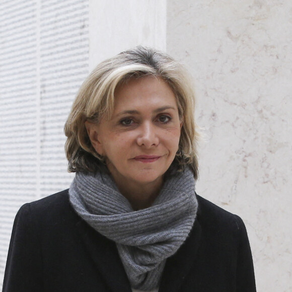 La candidate Les Républicains (LR) à la présidentielle 2022, Valérie Pécresse en déplacement au mémorial de Shoah à Paris, France, le 27 janvier 2022. © Michael Baucher/Panoramic/Bestimage