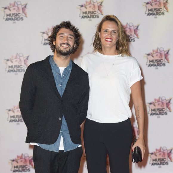 Laure Manaudou et Jérémy Frérot - Arrivées à la 17ème cérémonie des NRJ Music Awards 2015 au Palais des Festivals à Cannes.