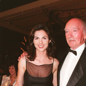Caroline et Eddie Barclay au Festival de Cannes en 1997.