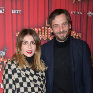 Julie Zenatti et son mari Benjamin Bellecour - Soirée de gala à l'occasion de la première de la pièce "Les producteurs" au Théâtre de Paris à Paris. © Christophe Clovis / Bestimage