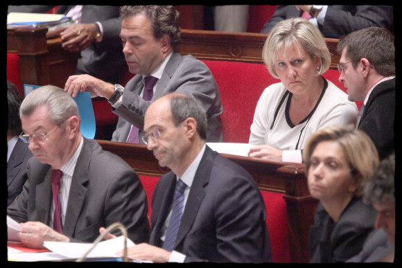 Luc Châtel, Nadine Morano, Henri de Raincourt, Eric Woerth et Valérie Pécresse - Questions d'actualité au gouvernement à l'Assemblée nationale en 2009