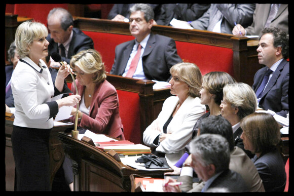 Nadine Morano, Valérie Pécresse, Valérie Letard et Luc Châtel - Questions d'actualité au gouvernement à l'Assemblée nationale en 2009