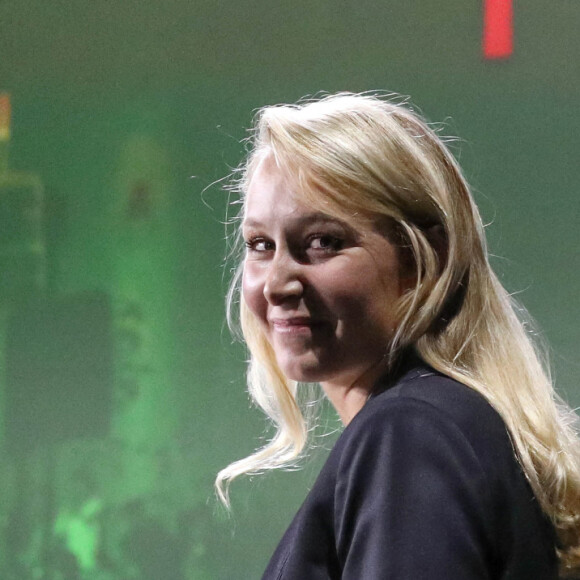 Marion Maréchal - Convention de la Droite à La Palmeraie, Paris, France, le 28 septembre 2019.