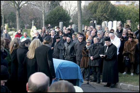 Obsèques de Claude Berri à Bagneux en 2009. 