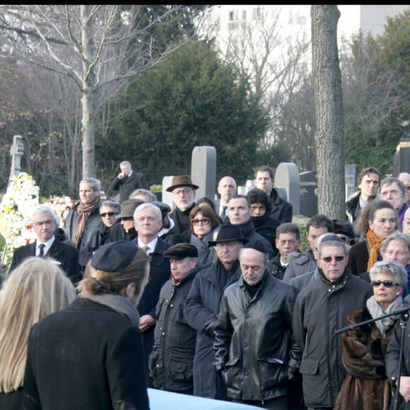 Obsèques de Claude Berri à Bagneux en 2009. 