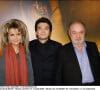 Nathalie Rheims, Thomas Langmann et son père Claude Berri à la première du film "Blueberry" à Paris.