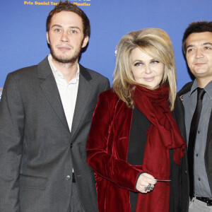 Darius Langmann, Nathalie Rheims et Thomas Langmann aux Prix Daniel Toscan du Plantier à Paris en 2012.