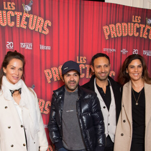 Jamel Debbouze et sa femme Mélissa Theuriau, guest - Soirée de gala à l'occasion de la première de la pièce "Les producteurs" au Théâtre de Paris à Paris. Le 2 décembre 2021 © Christophe Clovis / Bestimage