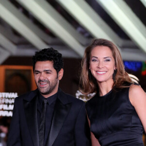 Jamel Debbouze et Melissa Theuriau - Troisieme jour du 13eme Festival International du Film de Marrakech le 1er decembre 2013.
