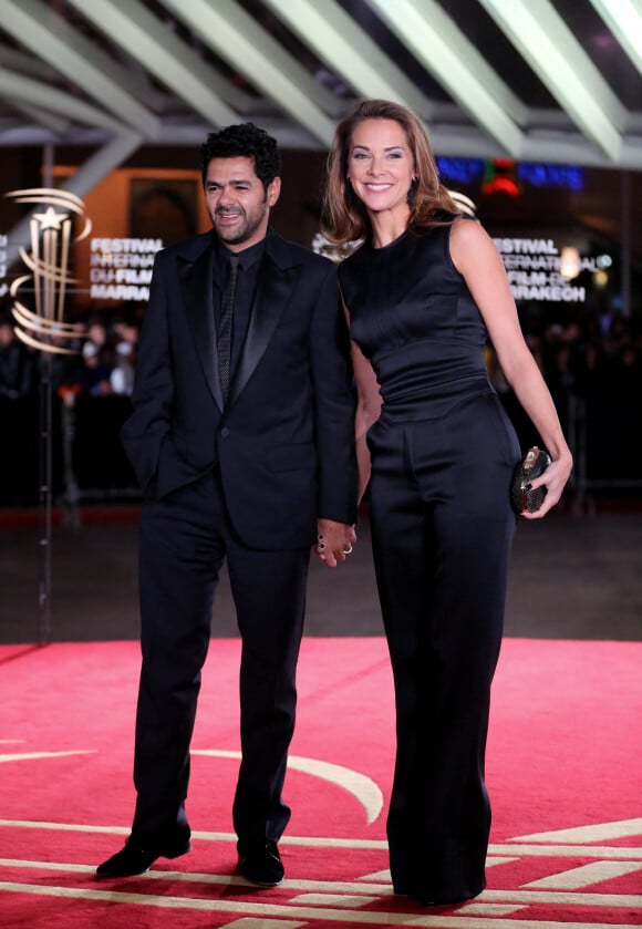 Jamel Debbouze et Melissa Theuriau - Troisieme jour du 13eme Festival International du Film de Marrakech le 1er decembre 2013.