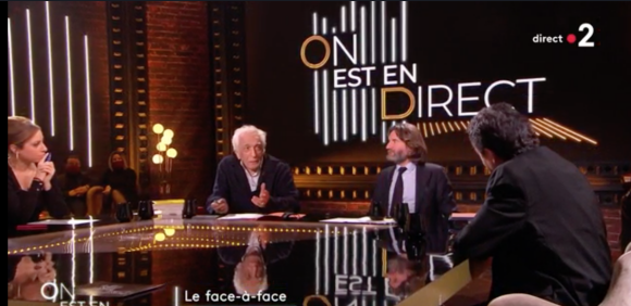 Gérard Darmon allume Edwy Plenel dans l'émission "On est en direct" le 5 février 2022