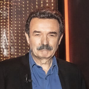 Exclusif - Edwy Plenel sur le plateau de l'émission "On Est En Direct" (OEED) du samedi 5 février, présentée par L.Salamé et L.Ruquier et diffusée en direct sur France 2 à Paris, France, le 5 février 2022. © Jack Tribeca/Bestimage 