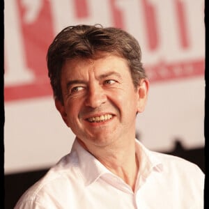 Jean-Luc Mélenchon lors de la 80e édition de la fête de L'Humanité à la Courneuve en 2010