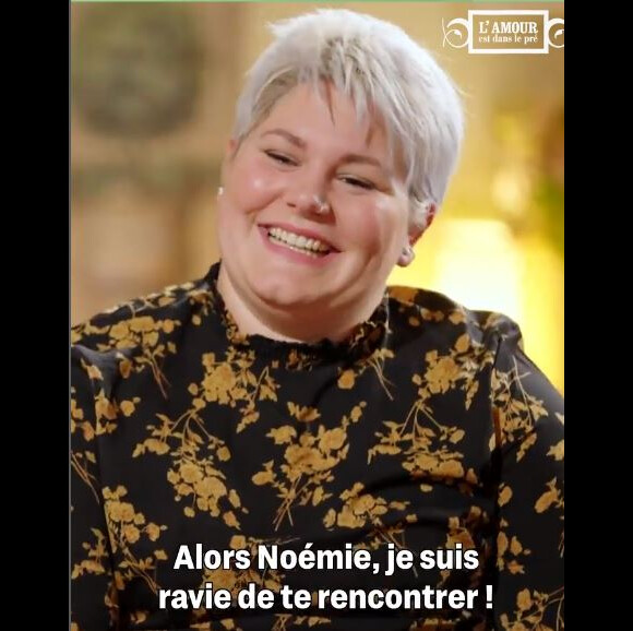 Noémie, l'une des candidates de "L'amour est dans le pré 2022"
