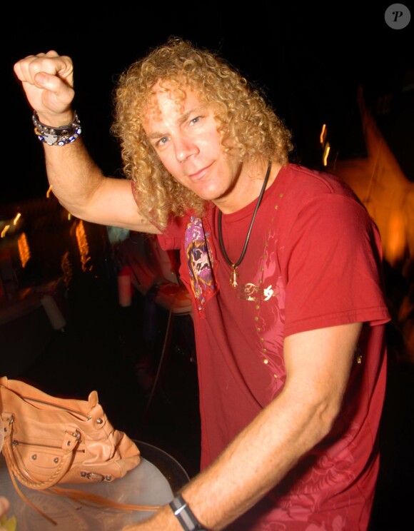 David Bryan du groupe Bon Jovi au VIP Room à St Barth le 31/12/09